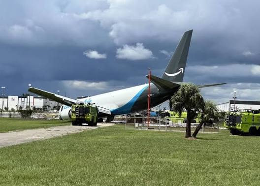 Amazon Cargo Plane Crashes