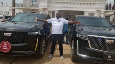 Ghandi Afolabi Olaoye and his Cadillac Escalade.