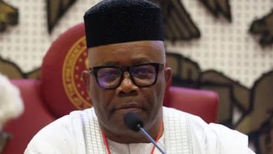 President of the Senate Godswill Akpabio