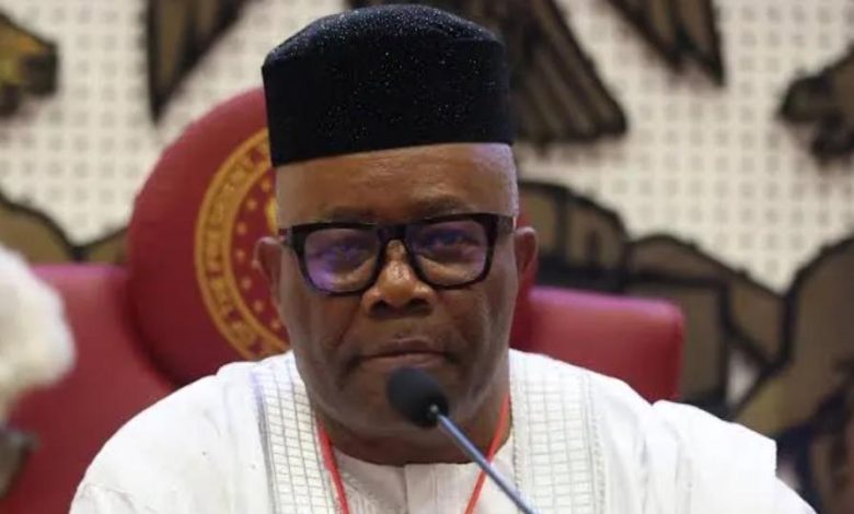 President of the Senate Godswill Akpabio