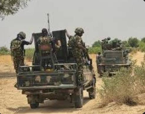 Genetic Nigerian troops