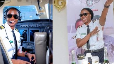 Nafisat Balogun, Nigeria customs service, female pilot.