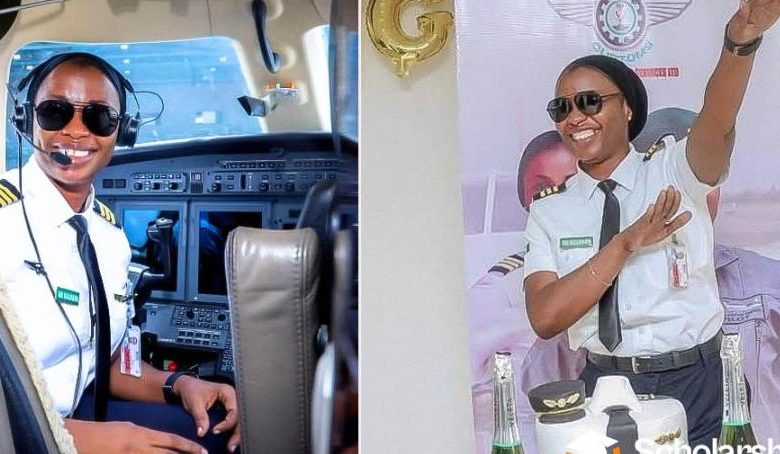 Nafisat Balogun, Nigeria customs service, female pilot.