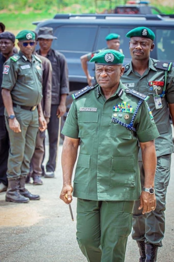 The Inspector-General of Police, IGP Olatunji Rilwan Disu