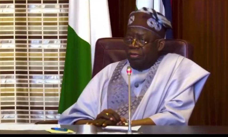 President Tinubu speech