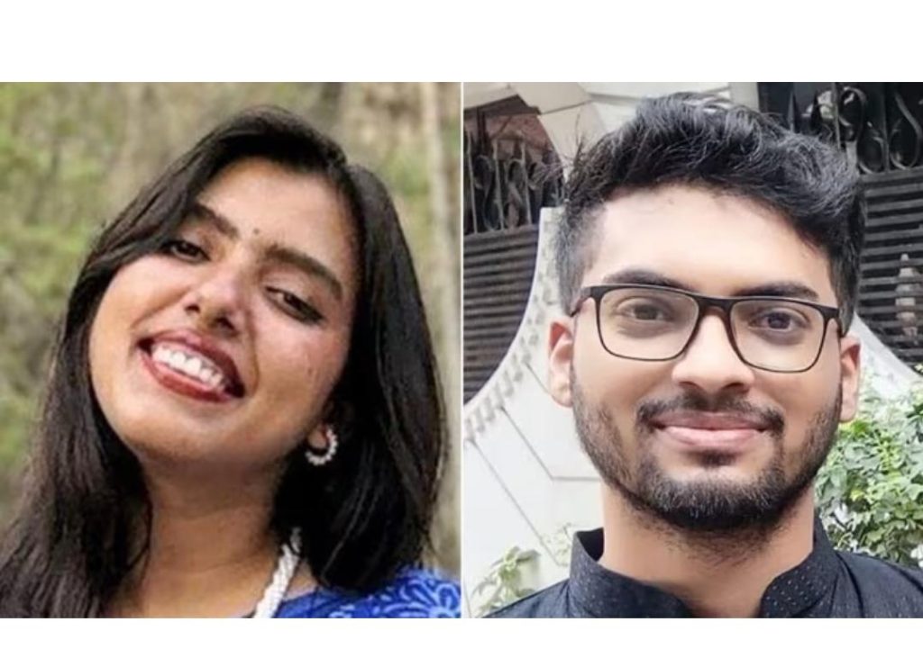 Nahida Bristy and zamil Limon Credit: Nahida Bristy/ family of zamil / CNN.