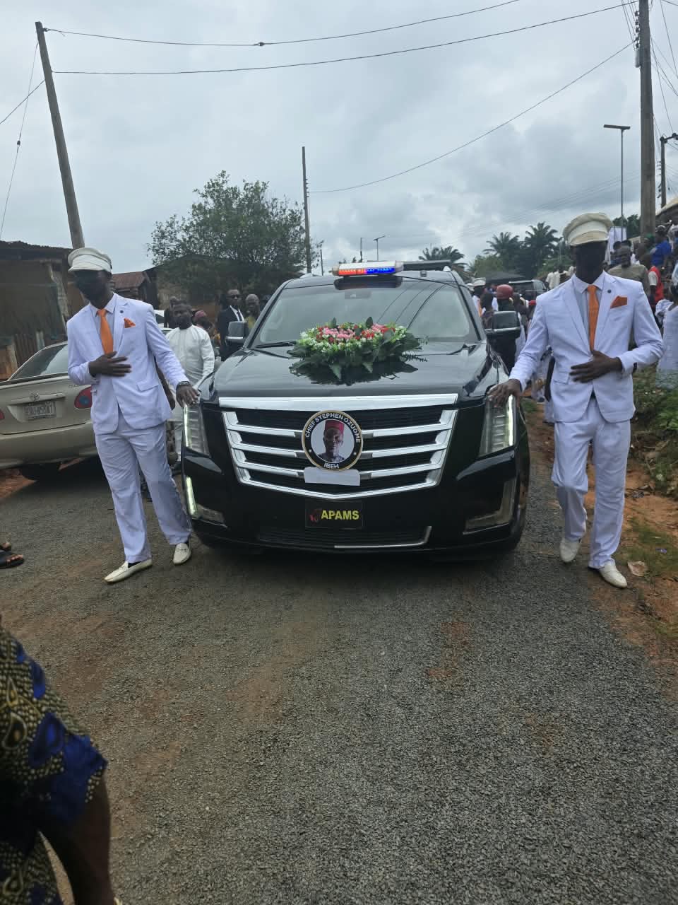 Igbo Billionaire Onwa Global Buries Father With High-End Copper Casket in Imo