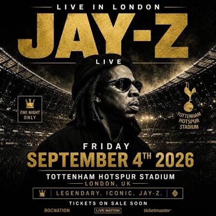 Jay Z Live @ Tottenham Hotspur Stadium