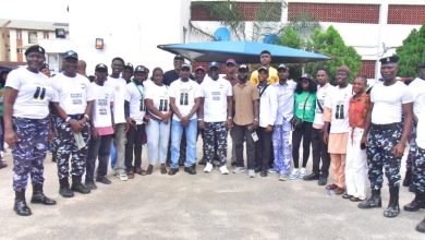 Lagos Police Lead Youth Peace Walk, Launch Campaign Against Political and Digital Thuggery