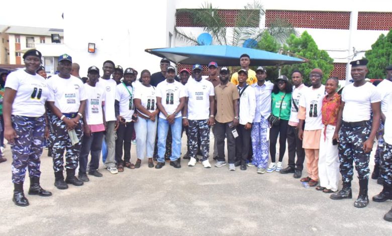 Lagos Police Lead Youth Peace Walk, Launch Campaign Against Political and Digital Thuggery