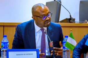 Minister of Interior, Dr Olubunmi Tunji-Ojo