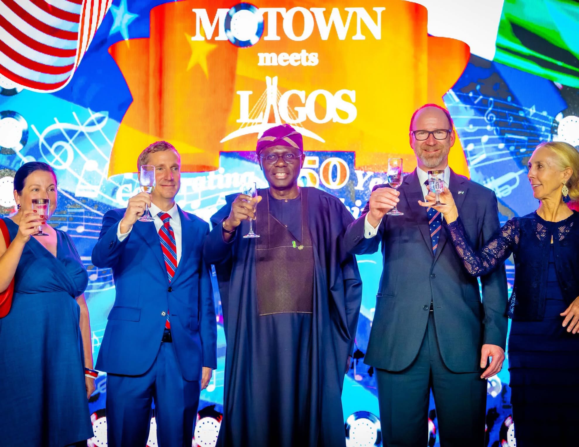Sanwo-Olu Joins U.S. Consulate Event Marking 250 Years of American Independence in Lagos