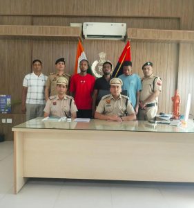 Three Nigerians Arrested For Social Media Fraud In Gurugram India
