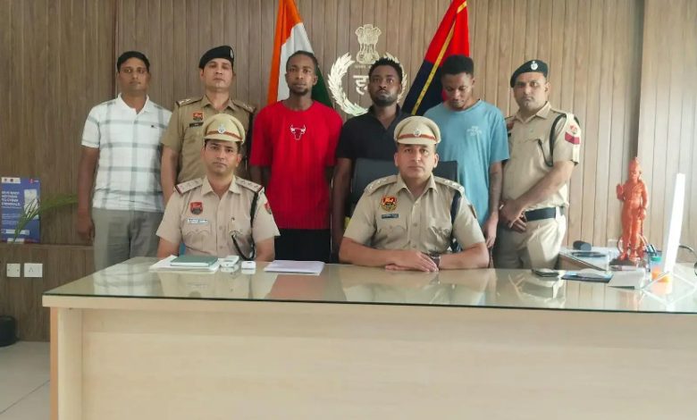 Three Nigerians Arrested For Social Media Fraud In Gurugram India