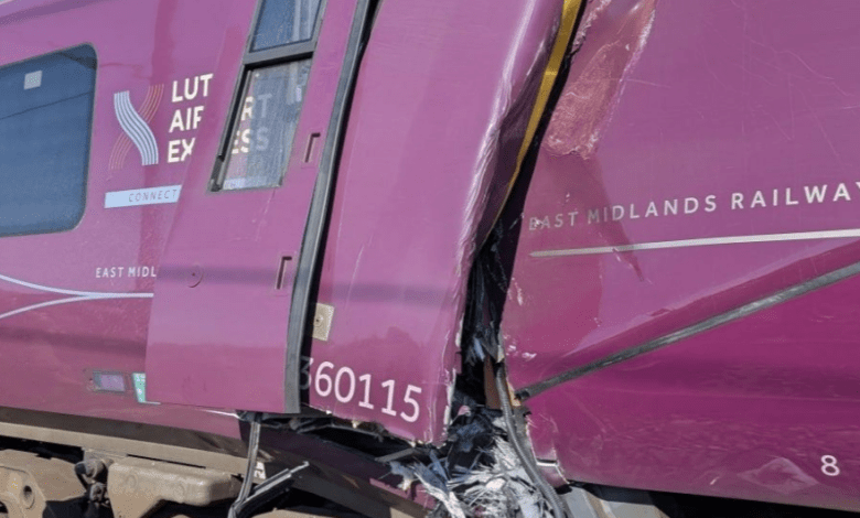 Two Trains Collide Near Bedford, Injuring Passengers and Causing Major Rail Disruption