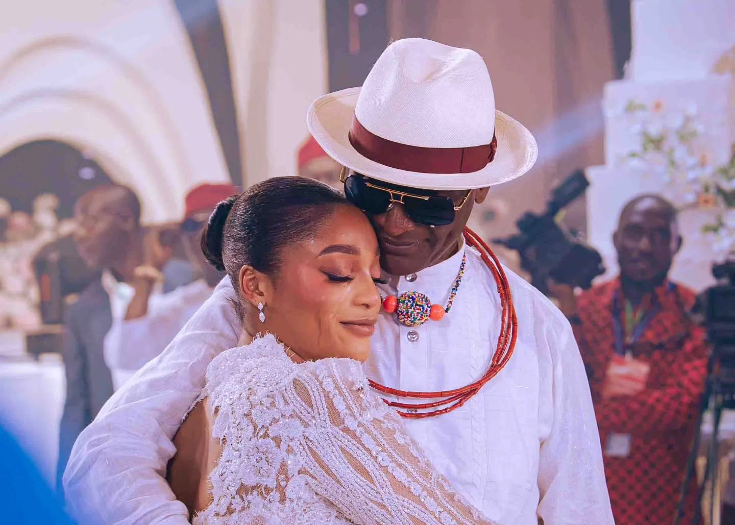 Uzodimma Joins Delta Governor Oborevwori, Family as Son Weds Tobore Arigbodi in Asaba