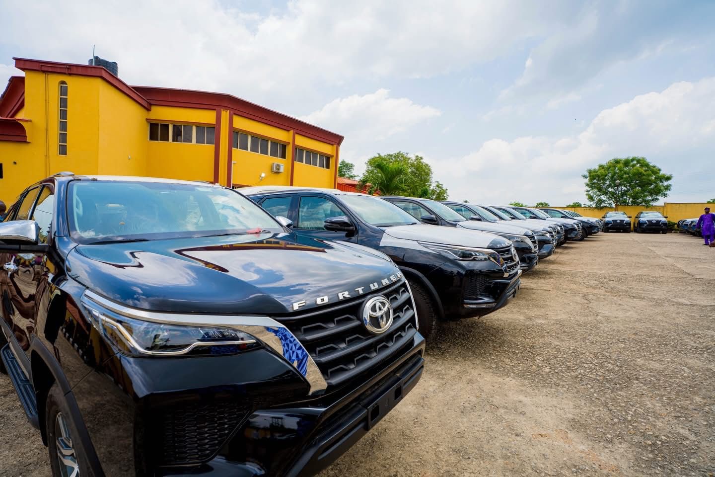 The  brand-new sport utility vehicles 