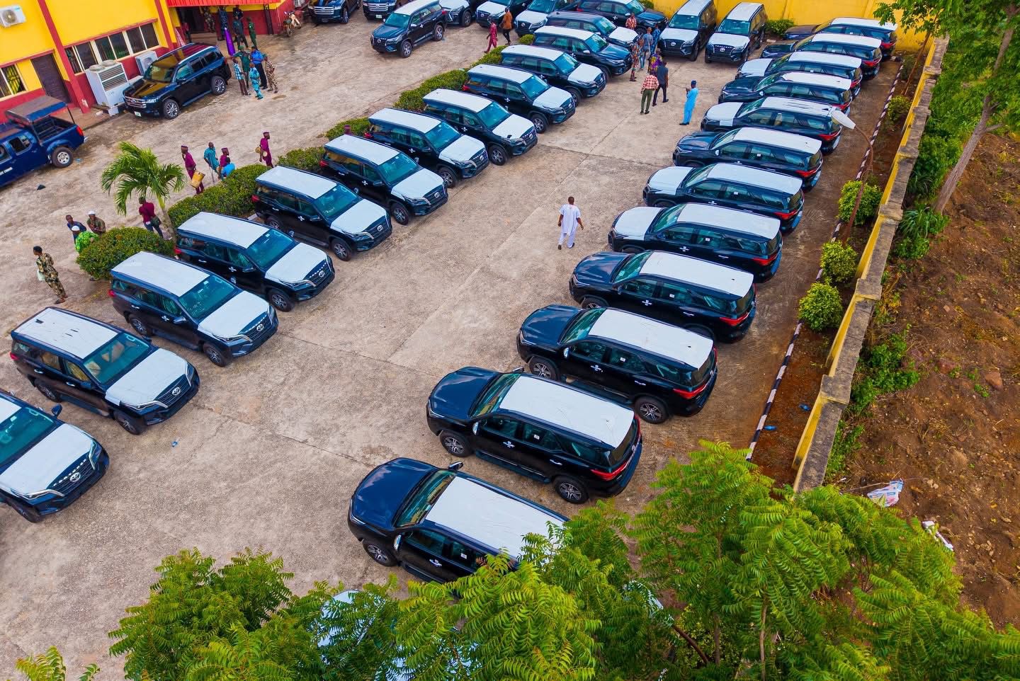 The 40 brand-new sport utility vehicles for the Traditional rulers 