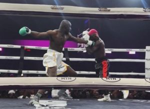 Carter Efe Thrashes Portable in Celebrity Boxing Clash