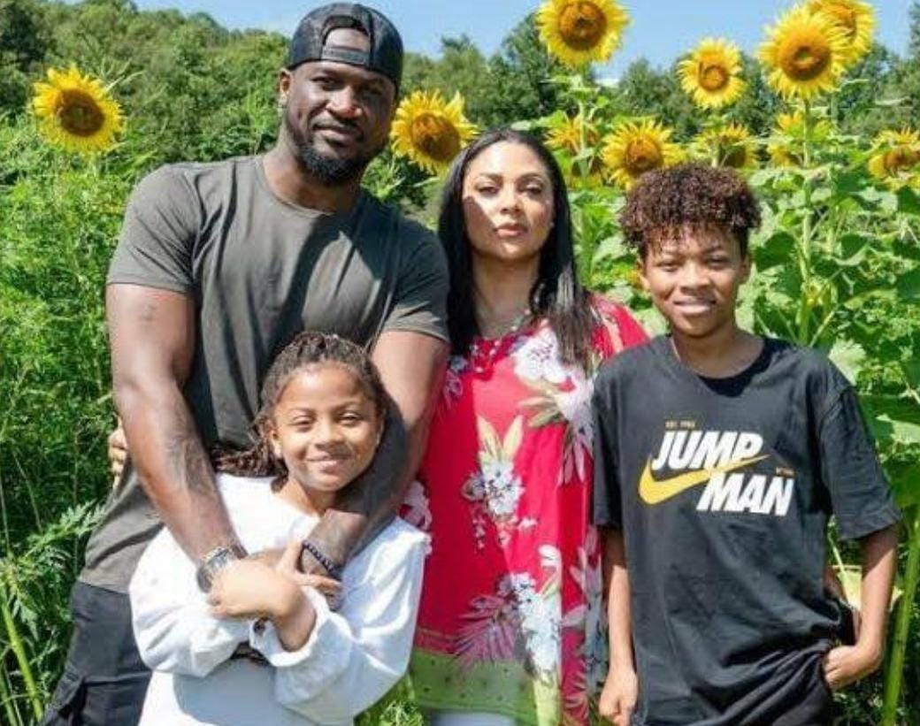 Peter Okoye & Family 