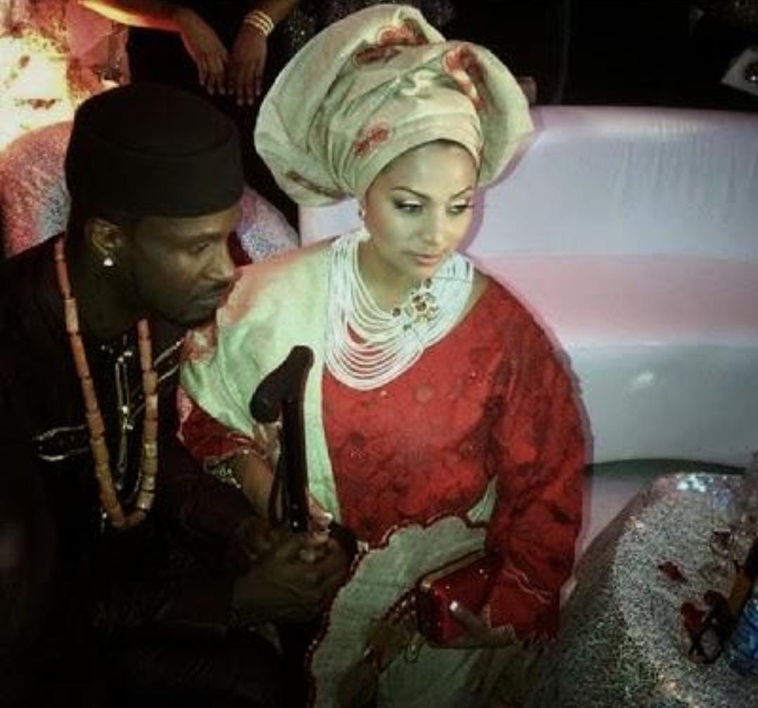 Peter Okoye & Family 