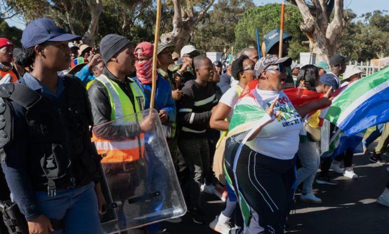 South Africa's Violent Protest