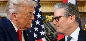 Donald Trump and Sir Keir Starmer